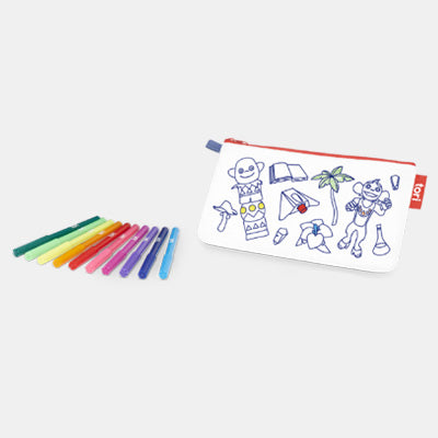 Trousse Personnalisable Tori™ et 10 feutres lavables